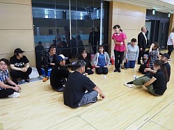 飲食店対決の大人の運動会